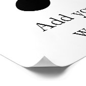 Gye Nyame | God is het hoogste adinkra-symbool Poster (Hoek)