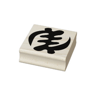 Gye Nyame | God is het hoogste adinkra-symbool Rubberstempel