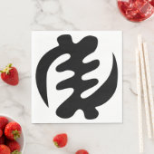 Gye Nyame | God is het hoogste adinkra-symbool Servet (Insitu)