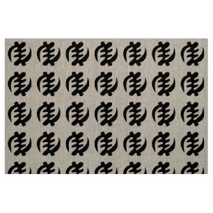Gye Nyame God is het hoogste adinkra-symbool Stof