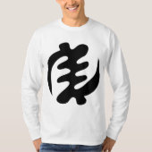 Gye Nyame | God is het hoogste adinkra-symbool T-shirt (Voorkant)