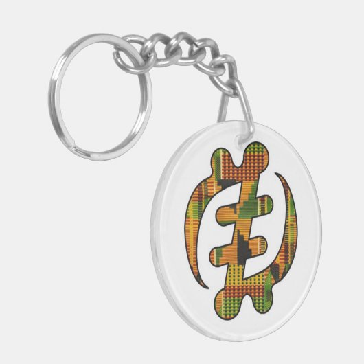 GYE NYAME SLEUTELHANGER (Voorkant Links)