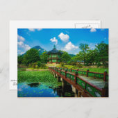 Gyeongbokgung Palace Briefkaart (Voorkant / Achterkant)