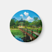 Gyeongbokgung Palace, Zuid-Korea Magneet (Voorkant)