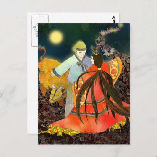 Gyeonwu & Jiknyeo: Het verhaal van Chilseok in Kor Briefkaart (Voorkant / Achterkant)