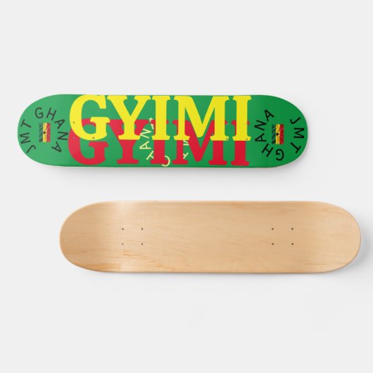 GYIMI 7 3/4 "Skateboard Deck Persoonlijk Skateboard (Horizontaal)