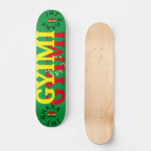 GYIMI 7 3/4 "Skateboard Deck Persoonlijk Skateboard (Voorkant)