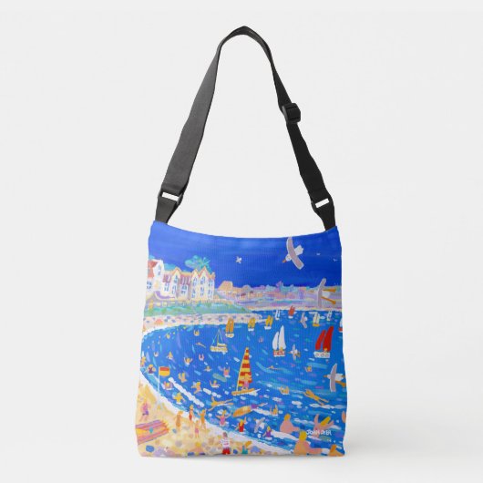 Gylly Beach Bag van kunstenaar John Dyer Crossbody Tas (Voorkant)
