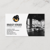 Gym Achtergrond | Logo Opleiding Visitekaartje (Voorkant)