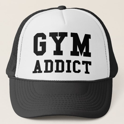 GYM ADDICT TRUCKER PET (Voorkant)