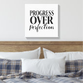 Gym and Success Motivation Canvas Afdruk (Insitu (Slaapkamer))