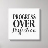 Gym and Success Motivation Canvas Afdruk (Voorkant)