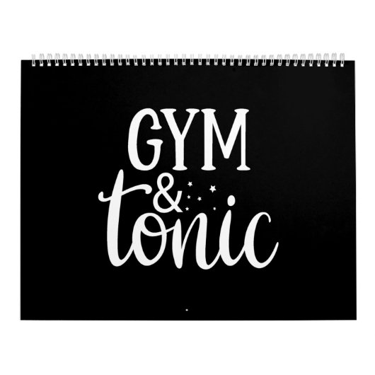 gym and tonic kalender (Hoes)