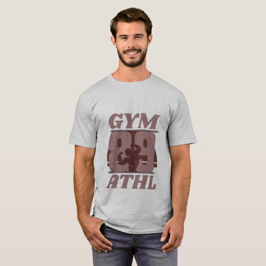 gym athl t-shirt (Voorkant volledig)