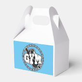 Gym Barbell Logo Thunder_Cove Air Freshener Bedankdoosjes (Achterkant)