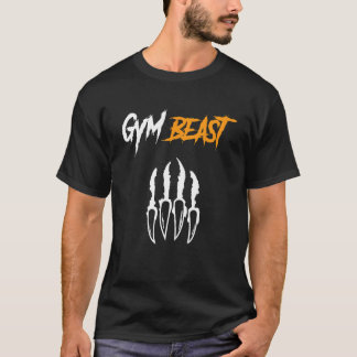 Gym Beast Bodybuilding Powerlift Weight Lifting T-shirt