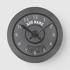 Gym Bodybuilder Wall Clock Ronde Klok