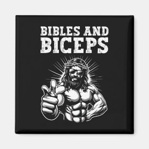 Gym Bodybuilding Fitness Humor Bijbels En Biceps J Magneet