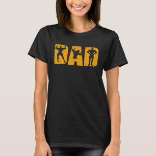 Gym Bodybuilding Fitness Papa Vaderdag Mannen Da T-shirt