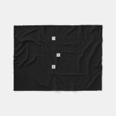 Gym Bodybuilding  Fleece Deken (Voorkant (Horizontaal))