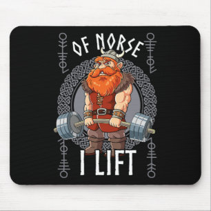 Gym Bodybuilding Training Van Norse I Lift Viking Muismat