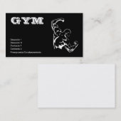 GYM Bodybuilding Visitekaartje (Voorkant / Achterkant)