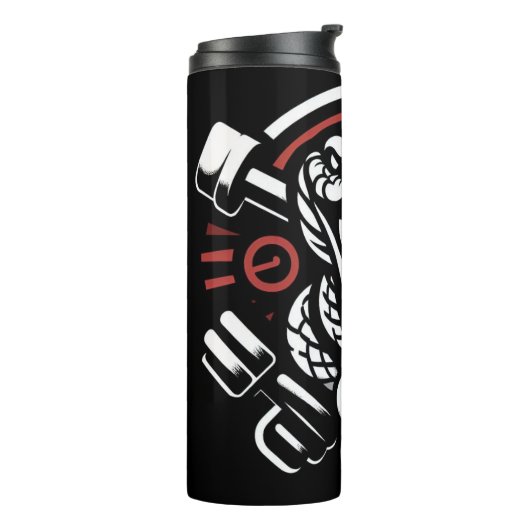 Gym Bottle Mok voor Eiwit drinken (Gedraaid links)