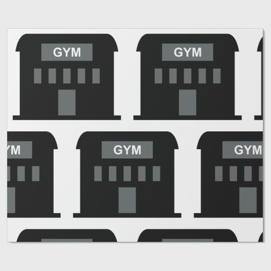 Gym Building Cadeaupapier (Vlak)