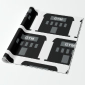 Gym Building Cadeaupapier (Uitgerold)