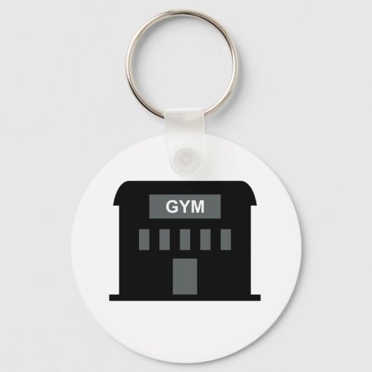 Gym Building Sleutelhanger (Voorkant)