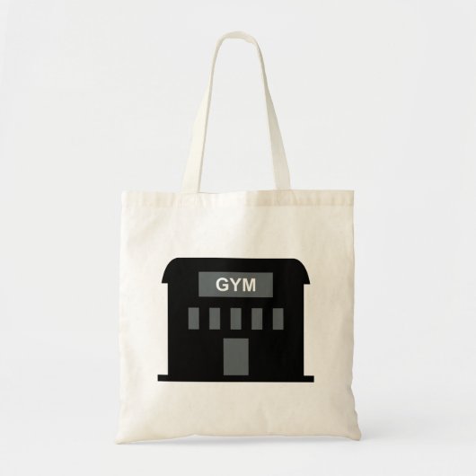 Gym Building Tote Bag (Voorkant)