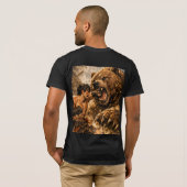 gym/Built not Born T-Shirt (Achterkant volledig)