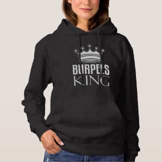 Gym Burpees voor mannen Schattige Cardio Oefening Hoodie