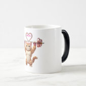 Gym Cat Mom Mok - Moederdag Geschenk (Voorkant rechts)