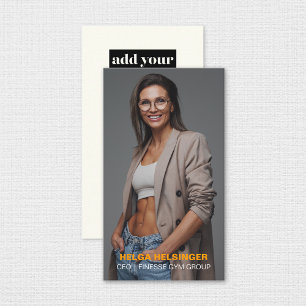 Gym CEO Manager Coach Personal Trainer Visitekaartje