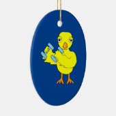 Gym Chick Keramisch Ornament (Rechts)