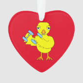 Gym Chick Ornament (voorkant)