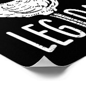 Gym Chicken Dont Skip Leg Day Fun Workout Fitness  Poster (Hoek)