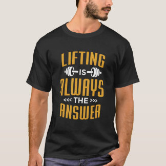 Gym Citaten Workout Fitness Gym Bodybuilder T-shirt