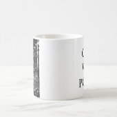 Gym Coffee Mug – Hard Work - Grey Will Power Koffiemok (Center)