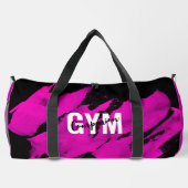 Gym Companion Brushy Roze Zwart Plunjezak (Achterkant)