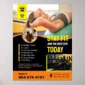 Gym Custom Services Poster (Voorkant)