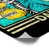 Gym Dad Doin' Dadlifts Daily Men Fathers Day Funny Poster (Hoek)