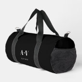 Gym Dance Bag | Monogram Initialen Naam Duffle Bag Plunjezak (Rechterhoek)