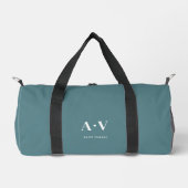 Gym Dance Bag | Monogram Initialen Naam Duffle Bag Plunjezak (Voorkant)