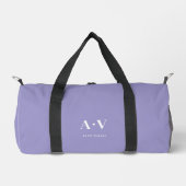 Gym Dance Bag | Monogram Initialen Naam Duffle Bag Plunjezak (Voorkant)