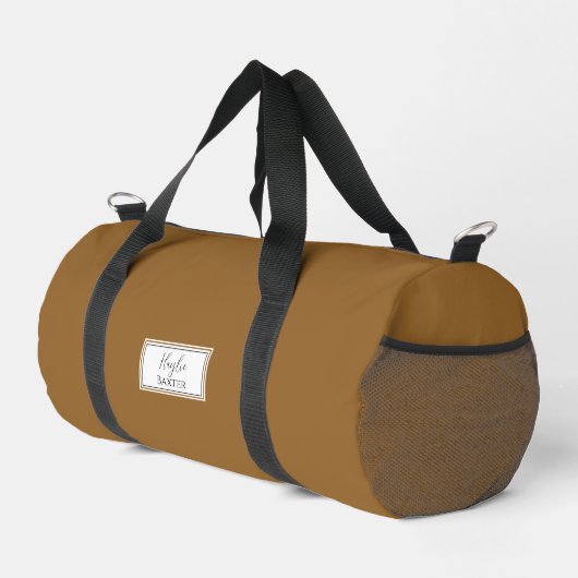 Gym Dance Bag | Monogram Initialen Naam Duffle Bag Plunjezak (Rechterhoek)