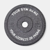 Gym Eigenaar Fitness Instructor Gym Coach Workout Magneet (Voorkant)