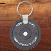 Gym Eigenaar Fitness Instructor Gym Coach Workout Sleutelhanger (Voorkant)