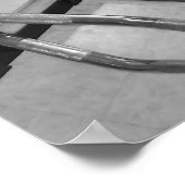 Gym Eigenaar of gebruiker met gebogen tekst Funny Poster (Hoek)